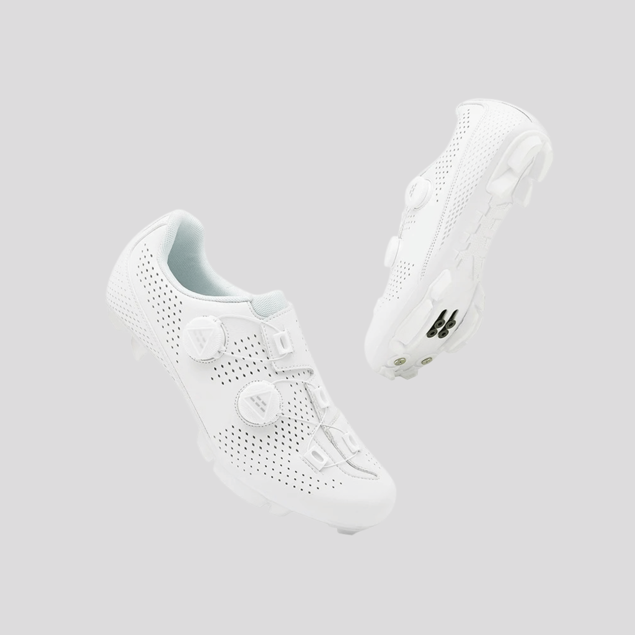 MTB White Cycling Sneaker