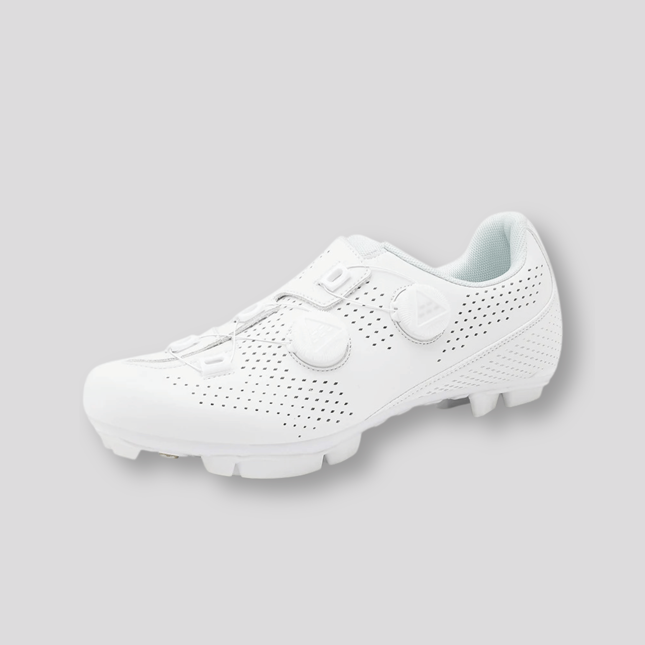 MTB White Cycling Sneaker