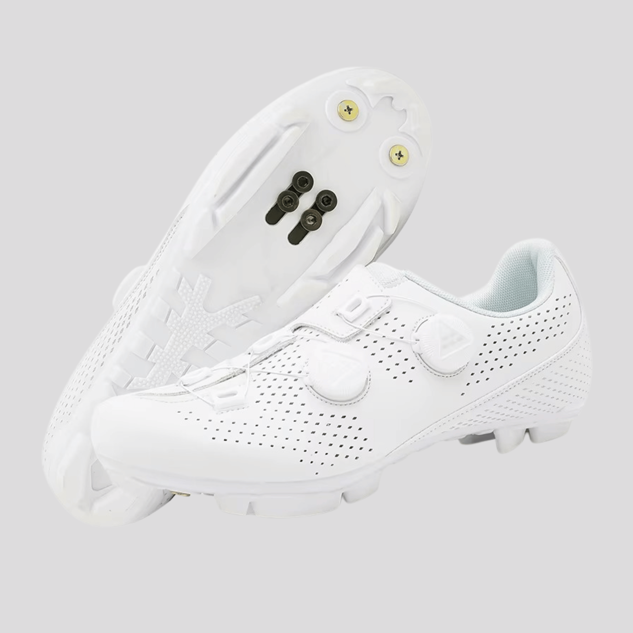 MTB White Cycling Sneaker
