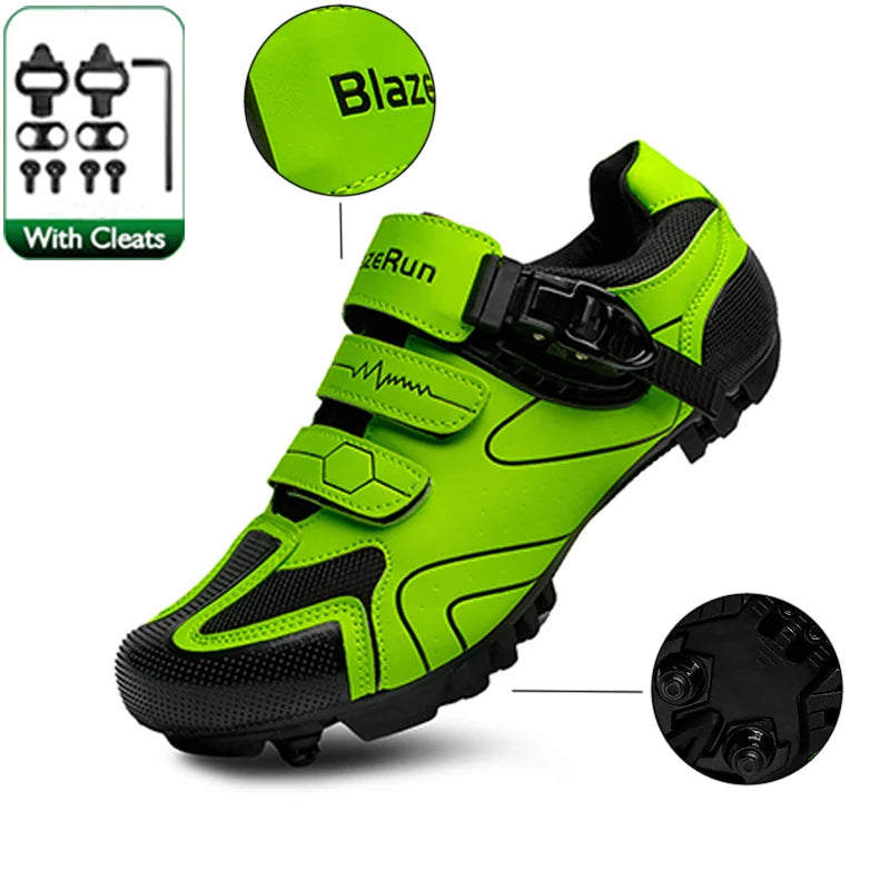 Reflective MTB Cycling Shoe with Cleats