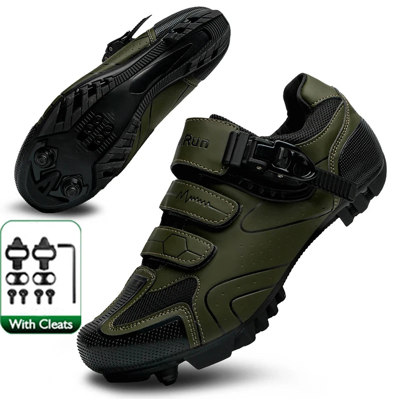 Reflective MTB Cycling Shoe with Cleats
