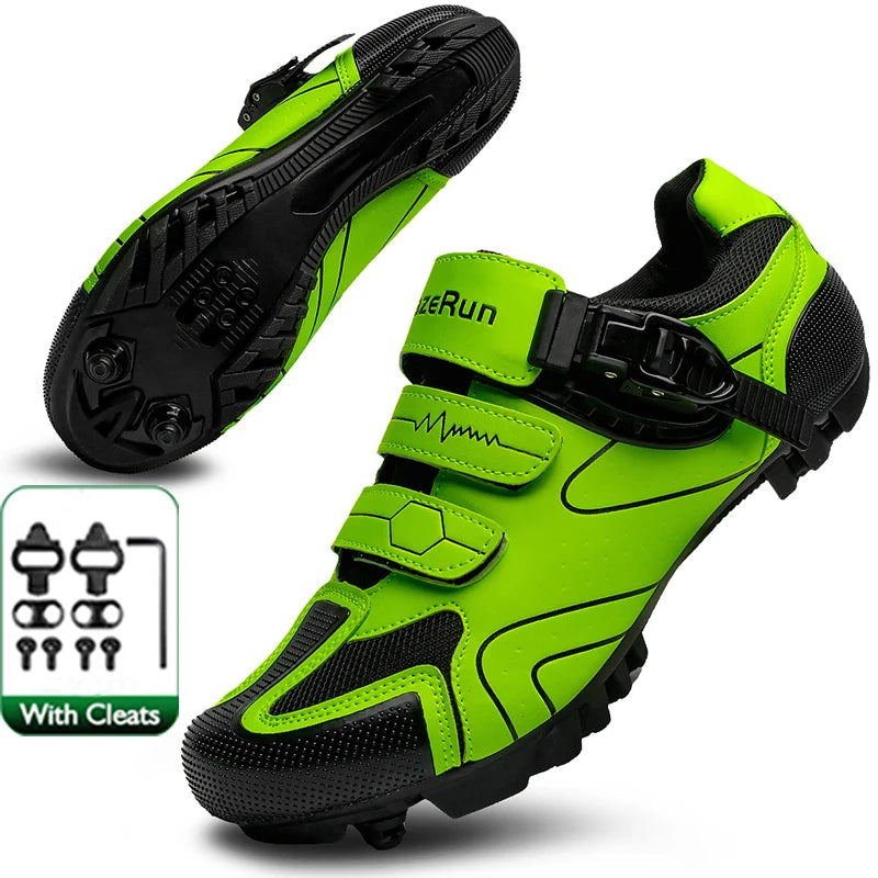 Reflective MTB Cycling Shoe with Cleats